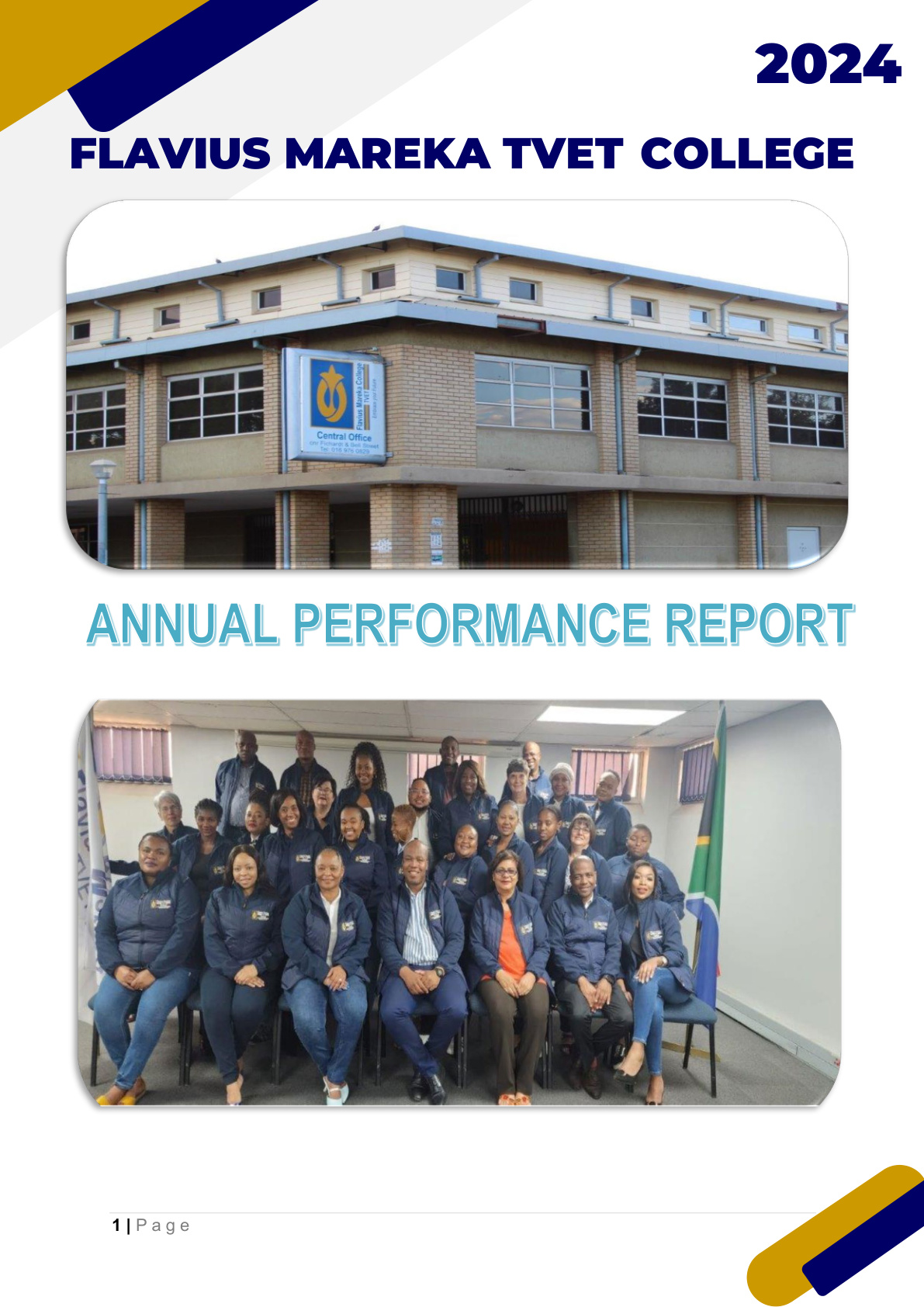 Flavius Mareka TVET College 2027 General Prospectus cover