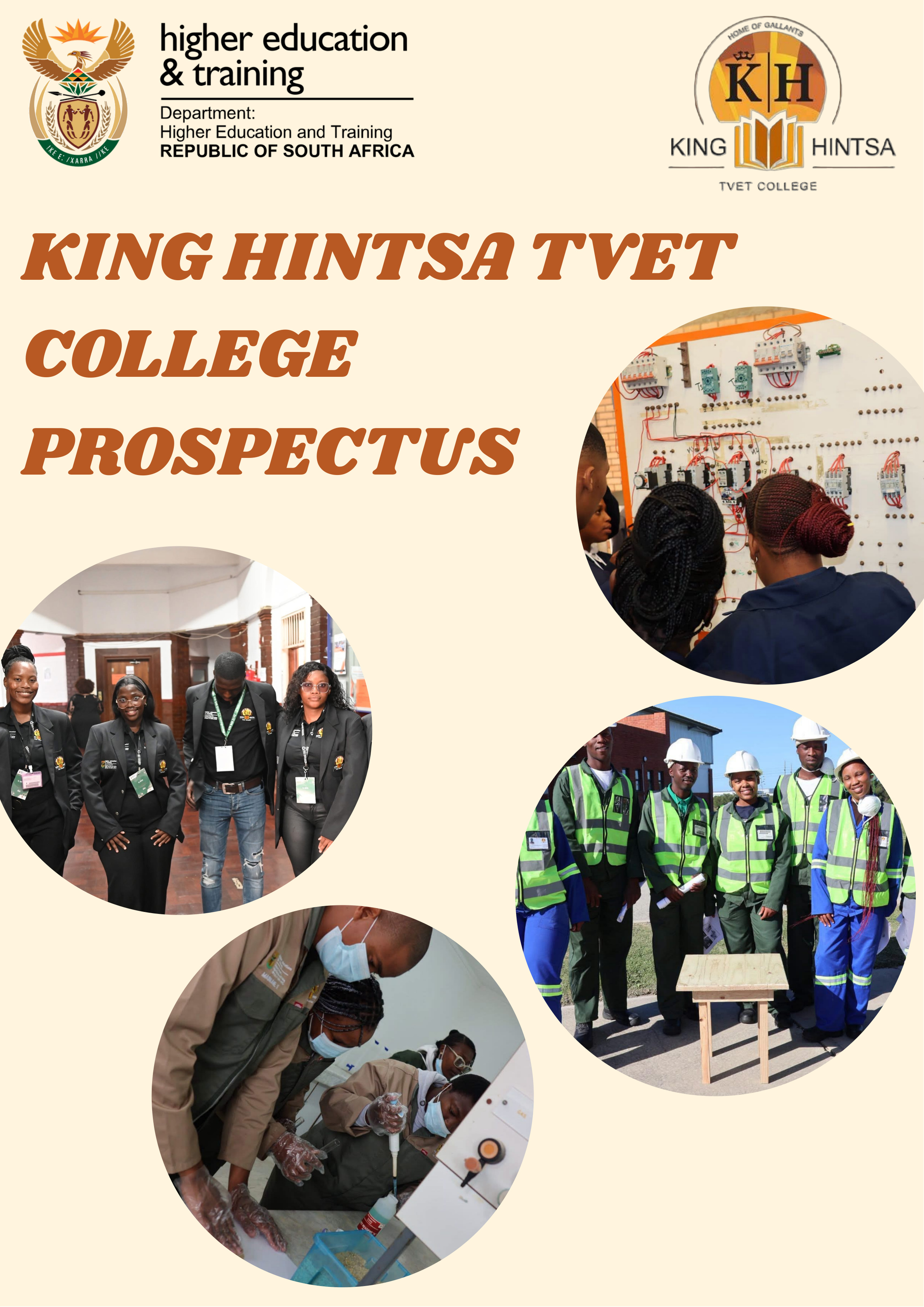 King Hintsa TVET College 2026 General Prospectus cover