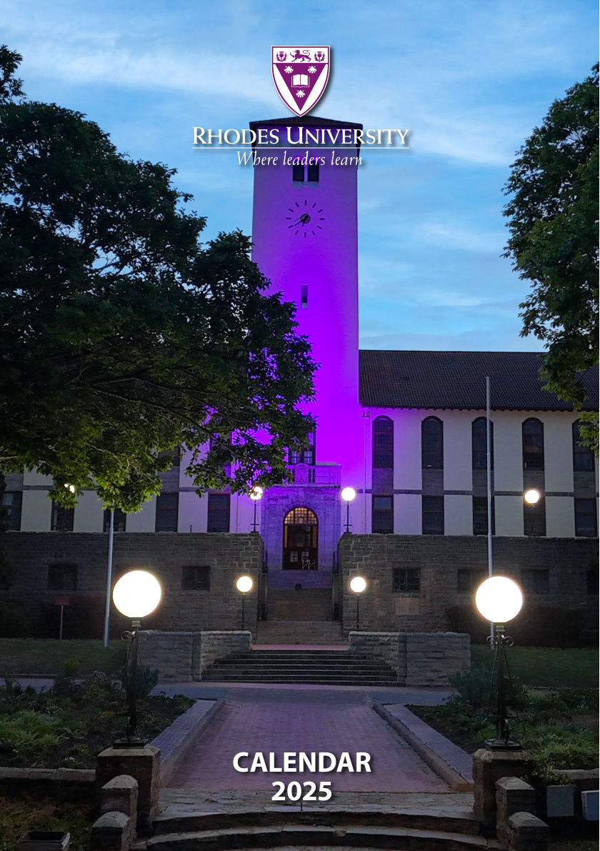 Rhodes University 2025 General Prospectus cover