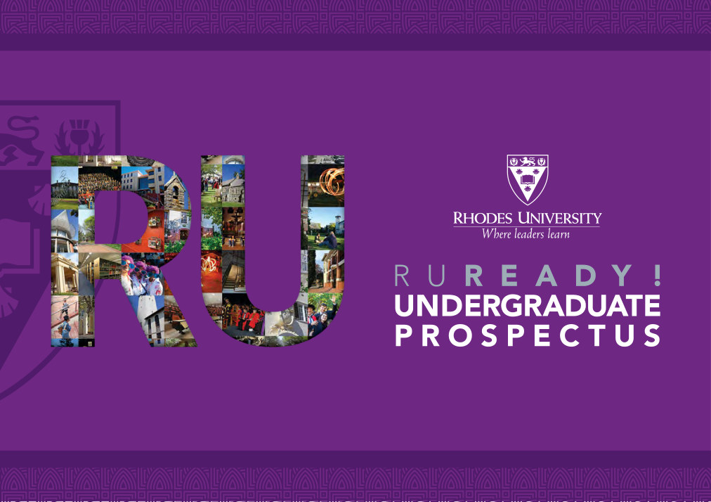 Rhodes University 2026 Undergraduate Prospectus cover