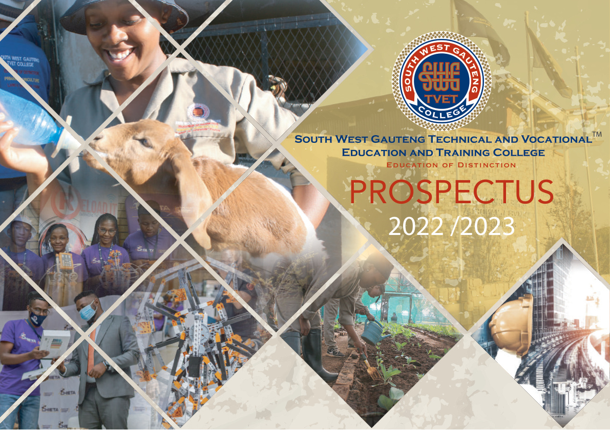 South West Gauteng TVET College 2022 General Prospectus cover
