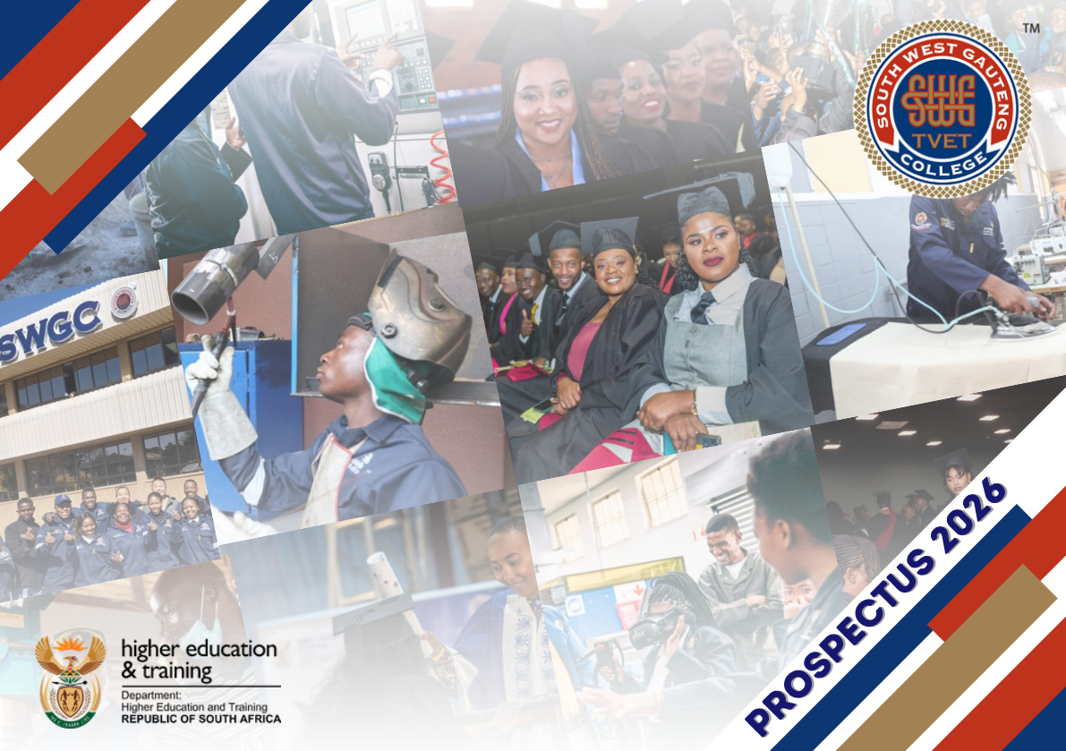 South West Gauteng TVET College 2026 General Prospectus cover