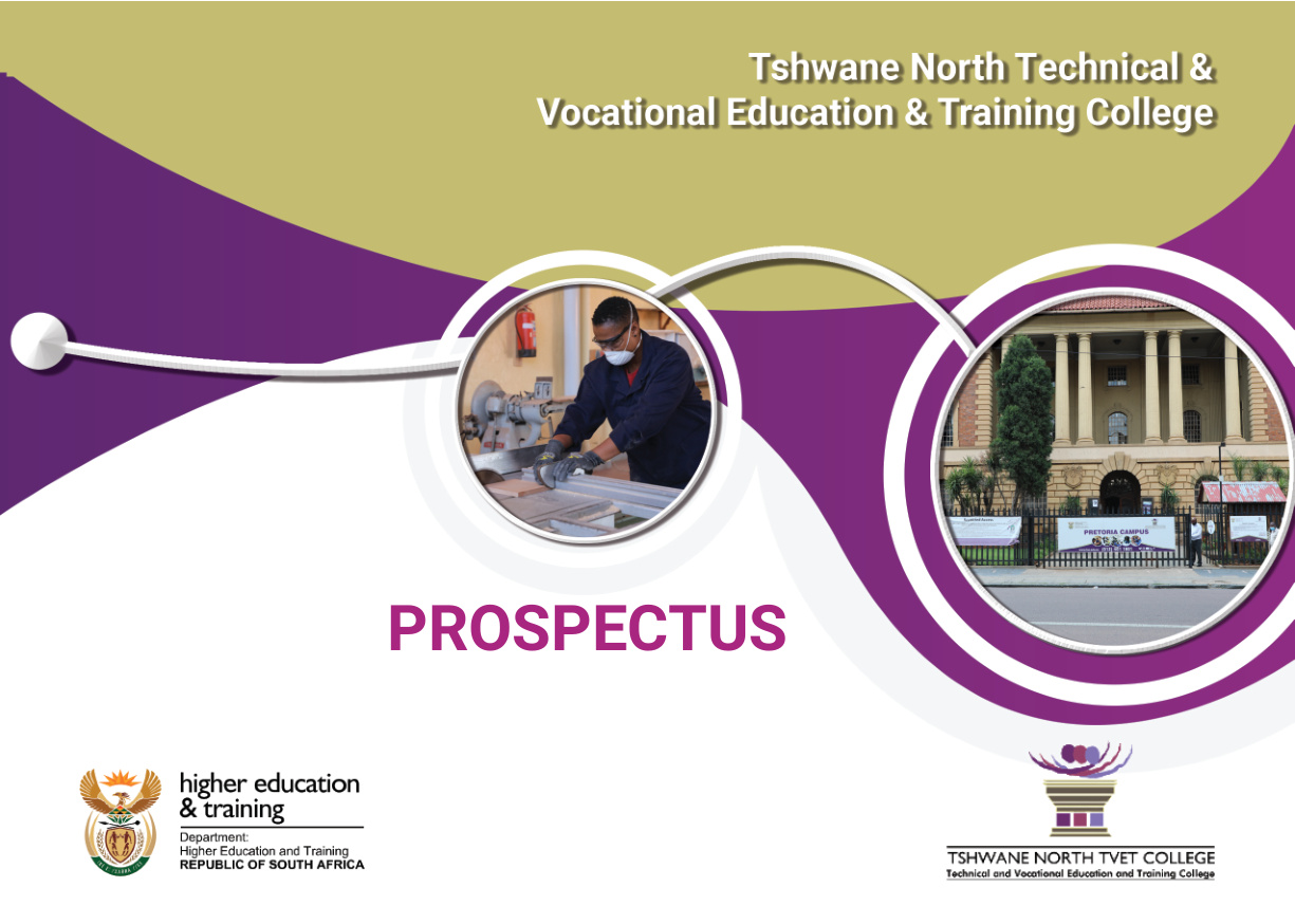 Tshwane North TVET College 2025 General Prospectus cover