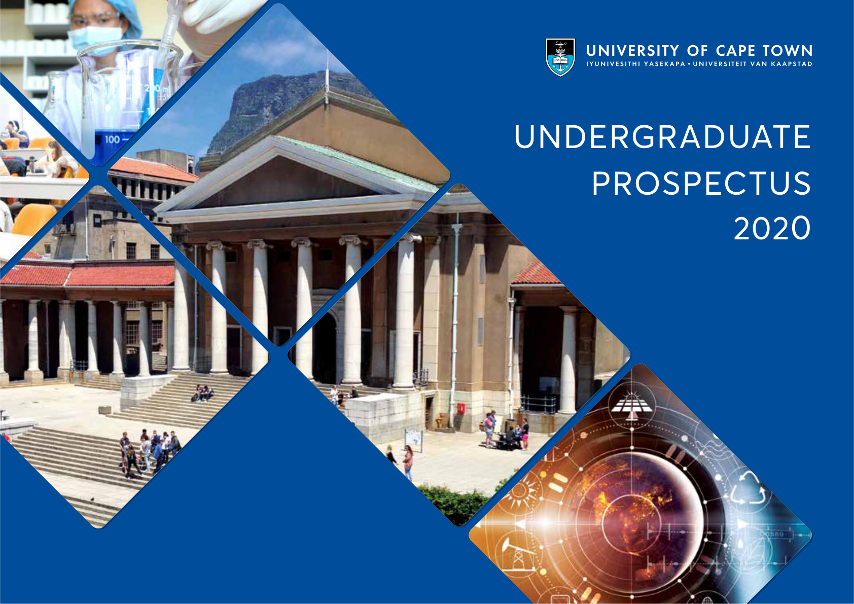 University of Cape Town 2020 Undergraduate Prospectus cover
