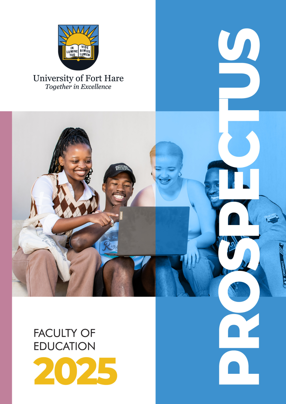 University of Fort Hare 2025 Undergraduate Prospectus cover