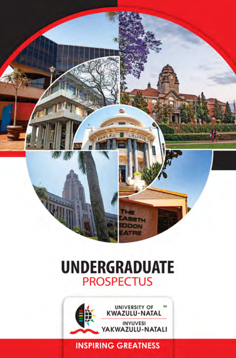 University of KwaZulu-Natal 2022 Undergraduate Prospectus cover