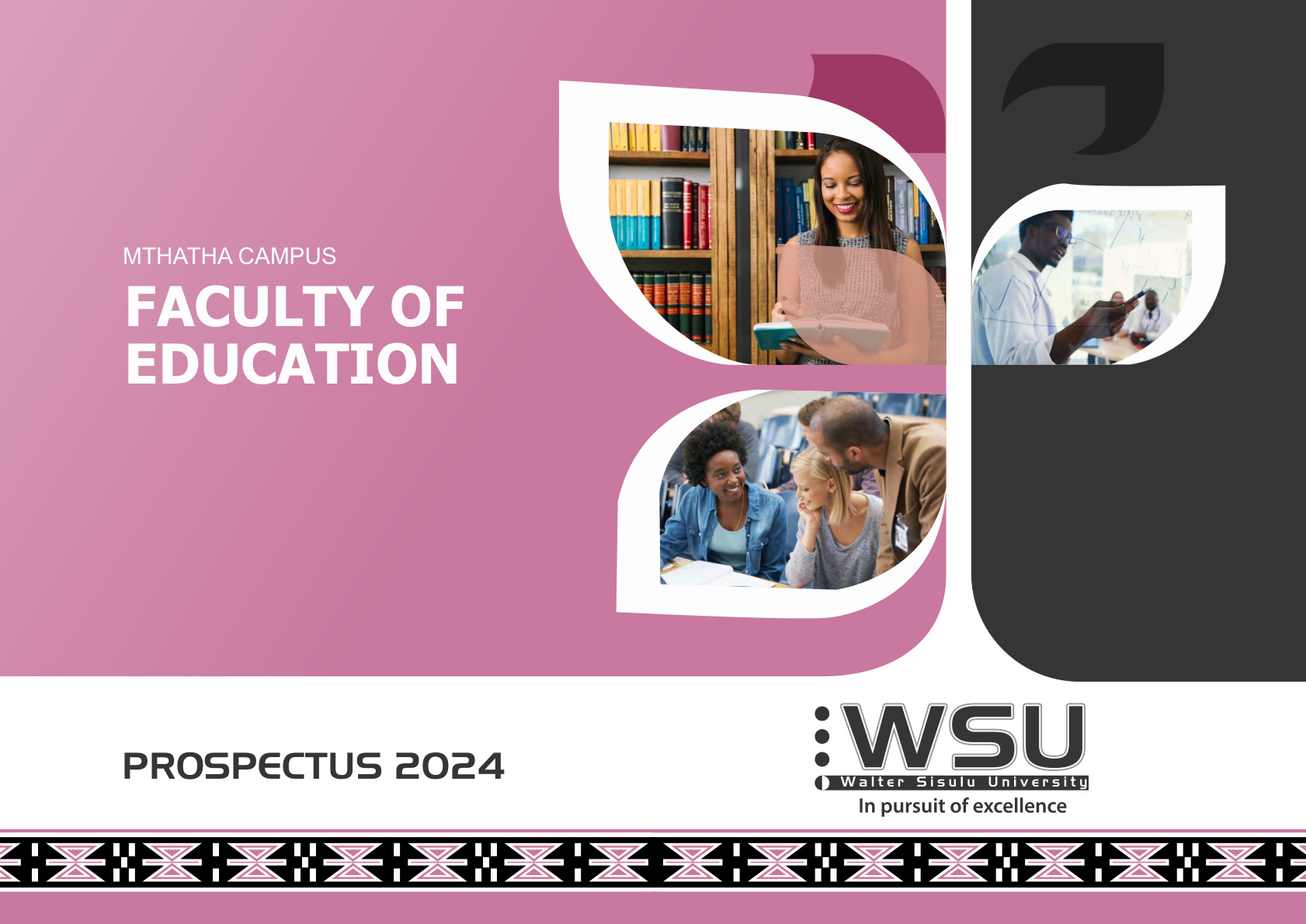 Walter Sisulu University 2024 Undergraduate Prospectus cover